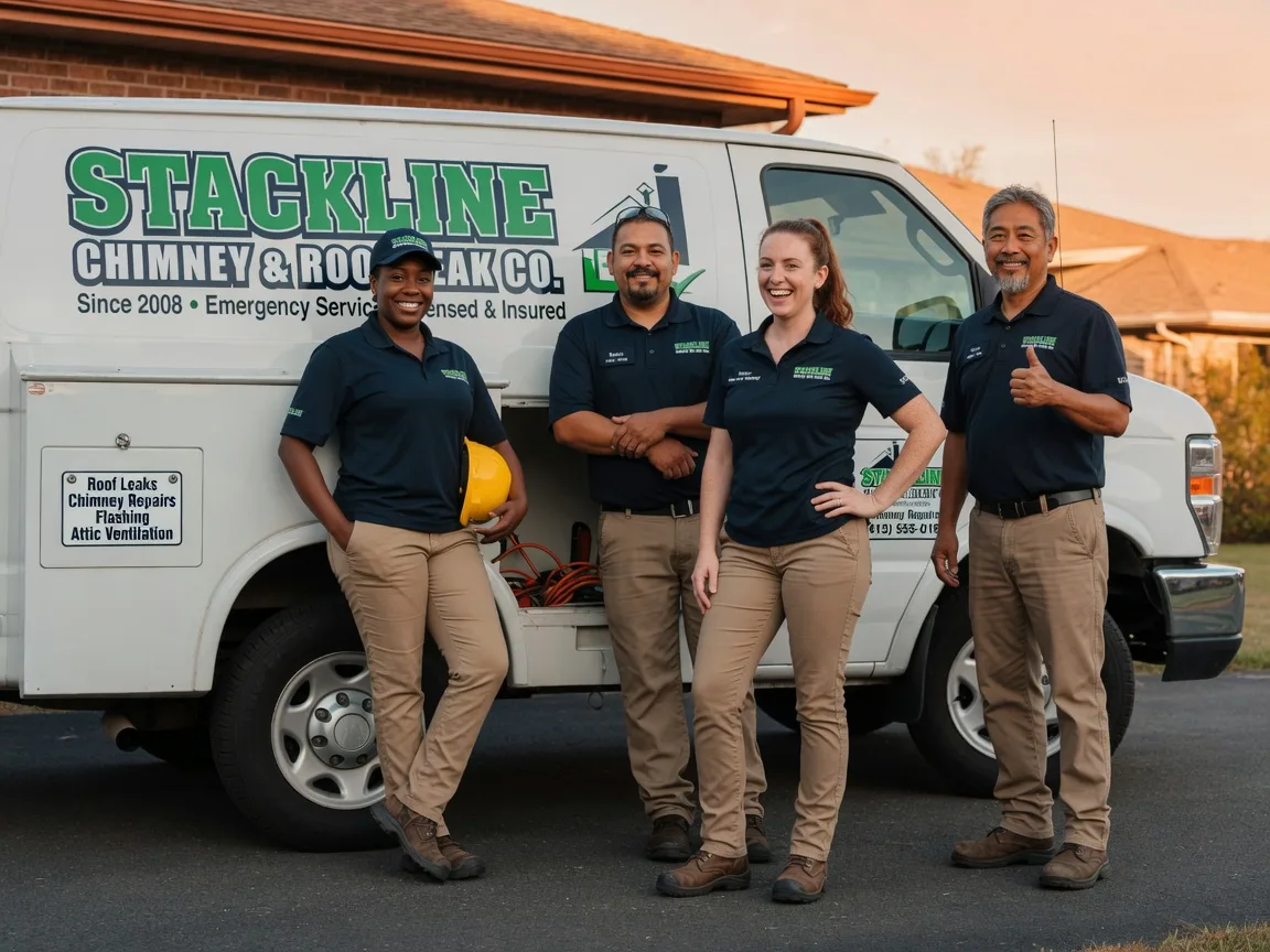 Chimney flashing repair company in Summerfield, IL
